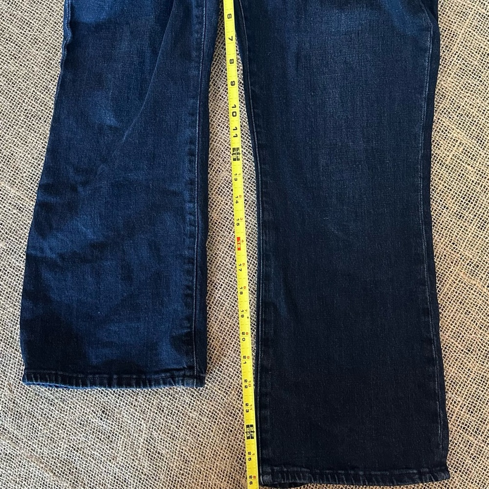 Pistola 31 Lennon High Rise Boot Cut Dark Indigo Blue Jeans Pants - Picture 9 of 11